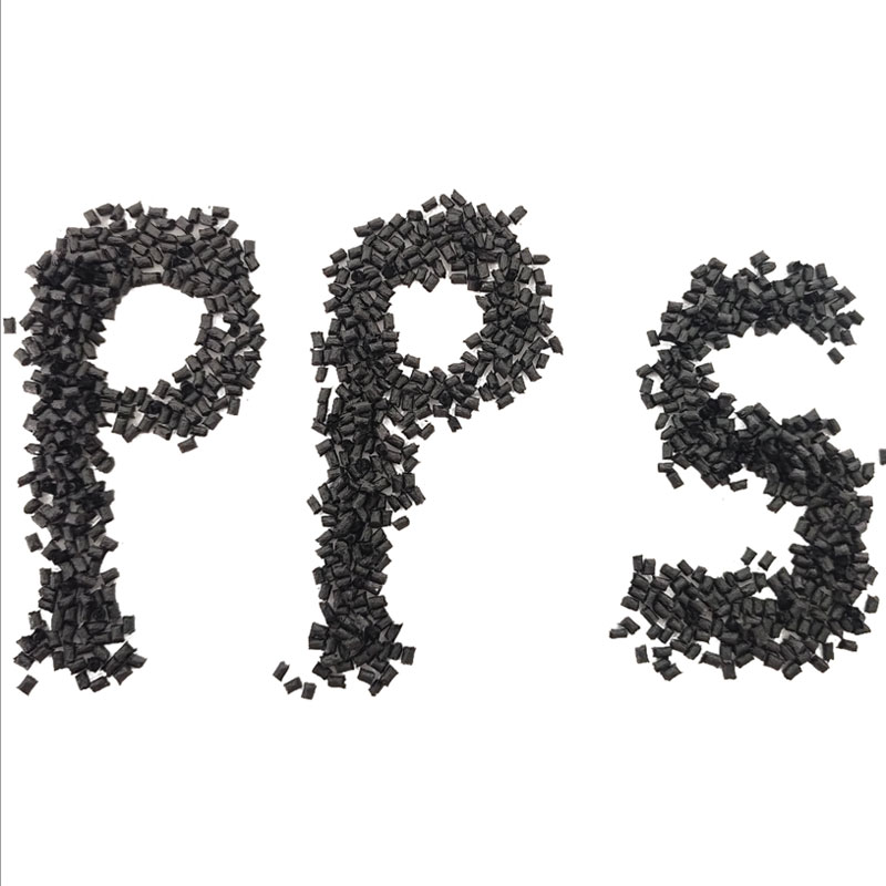 Granulés de plastique ignifuges et résistants à l'usure PPS GF30 PTFE
